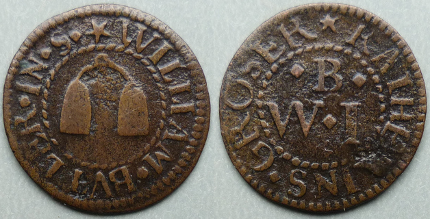 St. Katharine's, William Butler farthing N8388 St. Katharine's, William Butler farthing N8388